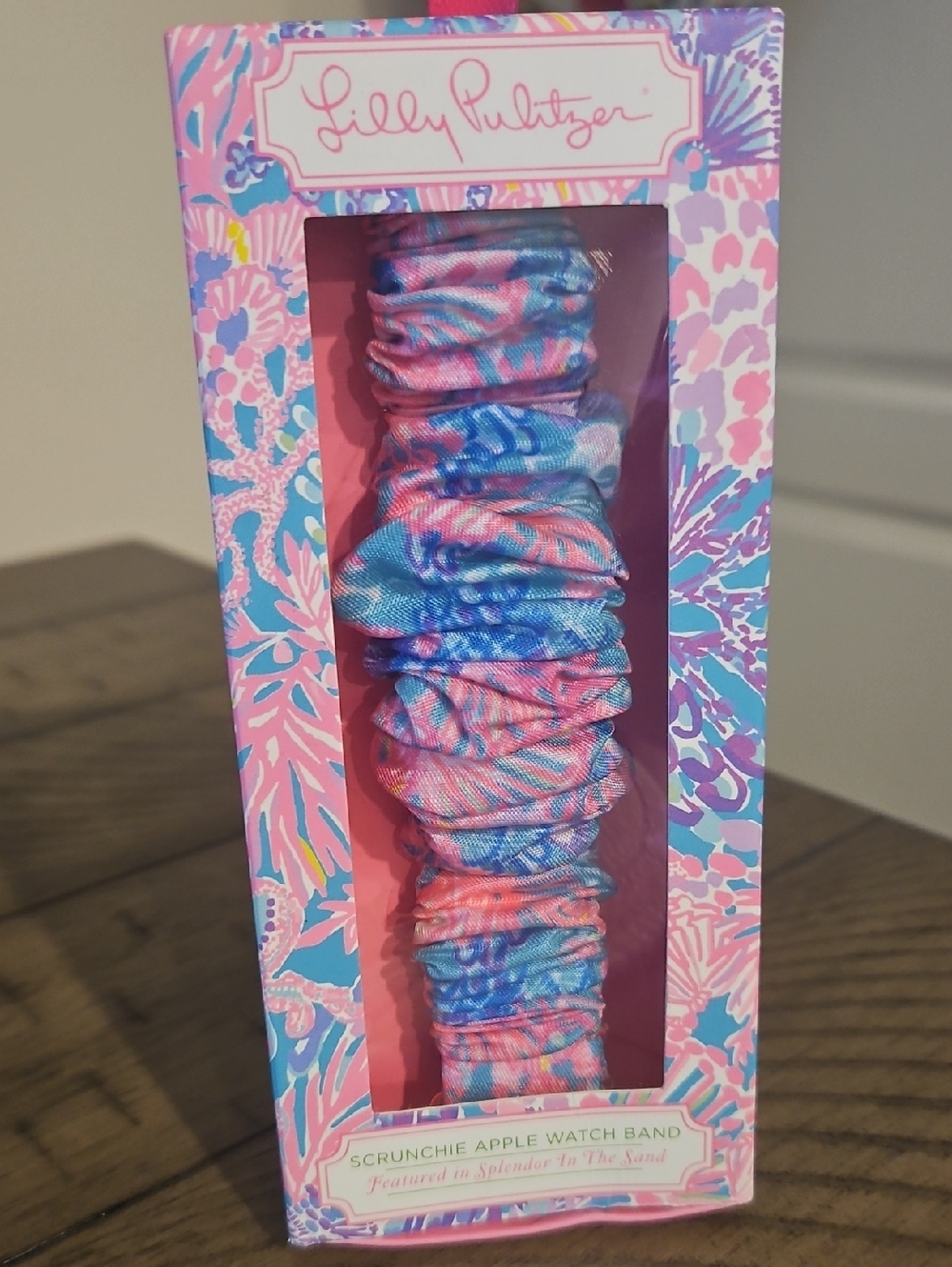 Lilly Pulitzer Scrunchie Apple Watch Band NWT